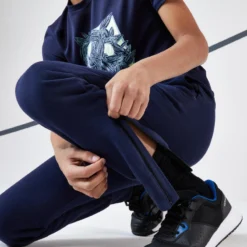 Artengo Thermo Tennisbroek Voor Kinderen 500 -Mode Geest Verkoop thermo tennisbroek voor kinderen 500 marineblauw 5