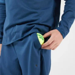 Artengo Thermo Tennisshort Voor Jongens 500 -Mode Geest Verkoop thermo tennisshort met korte tight voor jongens tsh th 500 turquoise 5