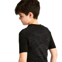 Kipsta Thermoshirt Met Korte Mouwen Kinderen Keepdry 500 Zwart -Mode Geest Verkoop thermoshirt met korte mouwen kinderen keepdry 500 zwart 7