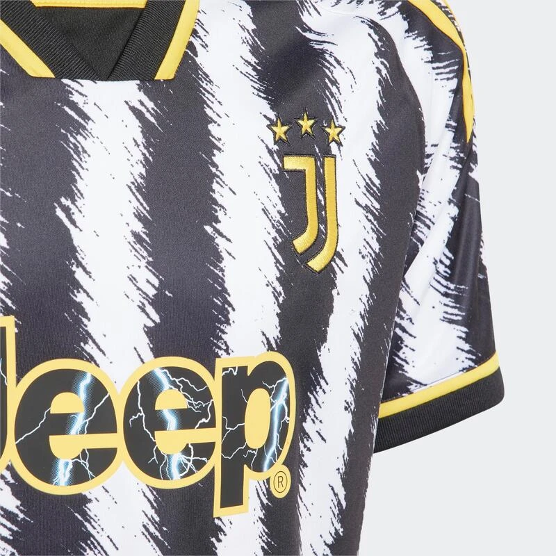 ADIDAS Thuisshirt Juventus Kinderen Seizoen 2023-2024 4 ADIDAS Thuisshirt Juventus Kinderen Seizoen 2023-2024 - Afbeelding 4