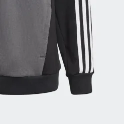 ADIDAS Tiberio 3-Stripes Colorblock Fleece Hoodie Kids -Mode Geest Verkoop tiberio 3 stripes colorblock fleece hoodie kids 3