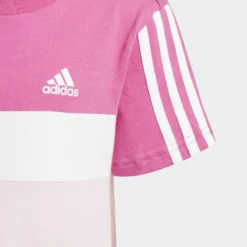 ADIDAS Tiberio 3-Stripes Colorblock Katoenen T-shirt Kids -Mode Geest Verkoop tiberio 3 stripes colorblock katoenen t shirt kids 4