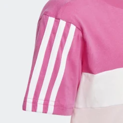 ADIDAS Tiberio 3-Stripes Colorblock Katoenen T-shirt Kids -Mode Geest Verkoop tiberio 3 stripes colorblock katoenen t shirt kids 6