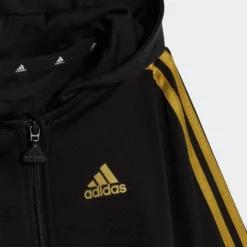 ADIDAS Trainingspak Peuters Zwart Goudkleurig -Mode Geest Verkoop trainingspak peuters zwart goudkleurig 2