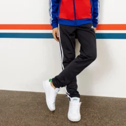 ADIDAS TRAININGSPAK VOOR KINDEREN COLORBLOCK BLAUW/ROOD -Mode Geest Verkoop trainingspak voor kinderen colorblock blauwrood 10