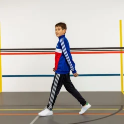 ADIDAS TRAININGSPAK VOOR KINDEREN COLORBLOCK BLAUW/ROOD -Mode Geest Verkoop trainingspak voor kinderen colorblock blauwrood 13
