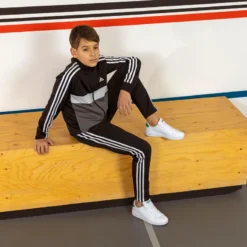 ADIDAS Trainingspak Voor Kinderen Colorblock Zwart -Mode Geest Verkoop trainingspak voor kinderen colorblock zwart 13