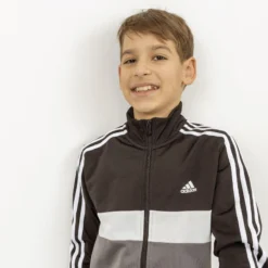 ADIDAS Trainingspak Voor Kinderen Colorblock Zwart -Mode Geest Verkoop trainingspak voor kinderen colorblock zwart 8