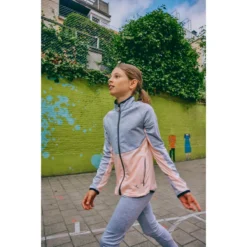 Trainingspak Voor Kinderen S500 -Mode Geest Verkoop trainingspak voor kinderen s500 gemeleerd grijs en roze 12