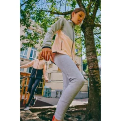 Trainingspak Voor Kinderen S500 -Mode Geest Verkoop trainingspak voor kinderen s500 gemeleerd grijs en roze 13