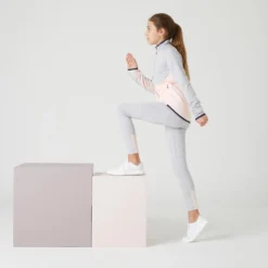 Trainingspak Voor Kinderen S500 -Mode Geest Verkoop trainingspak voor kinderen s500 gemeleerd grijs en roze 2