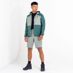 Dare 2b Tuned In II Korte Wandelbroek Voor Heren - Groen -Mode Geest Verkoop tuned in ii korte wandelbroek voor heren groen 3