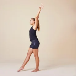 Turnshort Voor Meisjes En Dames Glanzend -Mode Geest Verkoop turnshort voor meisjes 500 glanzend zwart en blauw 5