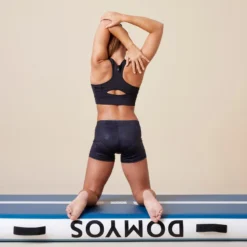 Turnshort Voor Meisjes En Dames Glanzend -Mode Geest Verkoop turnshort voor meisjes 500 glanzend zwart en blauw 6