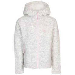TRESPASS Vijandige Fleece Hoodie Voor Meisjes (Wit)