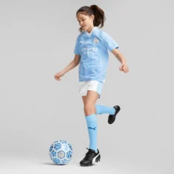 Puma Voetbalshirt Voor Kinderen Manchester City Thuiswedstrijden Seizoen 23/24 -Mode Geest Verkoop voetbalshirt voor kinderen manchester city thuiswedstrijden seizoen 2324 3
