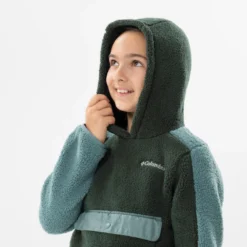 Columbia Wandelfleece Met Capuchon Sherpa Groen Kinderen 7-15 Jaar -Mode Geest Verkoop wandelfleece met capuchon sherpa groen kinderen 7 15 jaar 5