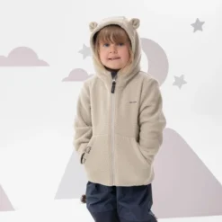 Quechua Wandelfleece Voor Kinderen MH500 Beige 2-6 Jaar -Mode Geest Verkoop wandelfleece voor kinderen mh500 beige 2 6 jaar 8