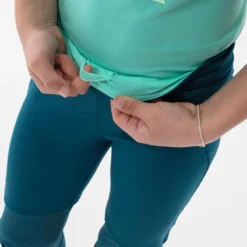 Quechua Wandellegging Voor Kinderen MH500 -Mode Geest Verkoop wandellegging mh500 groen kinderen 7 15 jaar 7