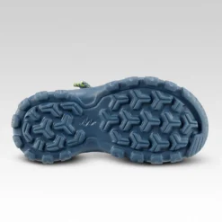 Quechua Wandelsandalen Voor Kinderen MH100 KD -Mode Geest Verkoop wandelsandalen voor kinderen mh100 maat 24 tot 31 blauwgeel 2