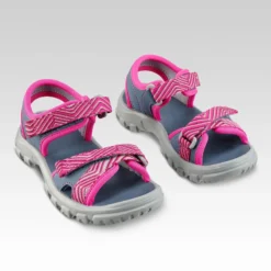 Quechua Wandelsandalen Voor Kinderen MH100 Maat 24 Tot 31 Blauw/roze -Mode Geest Verkoop wandelsandalen voor kinderen mh100 maat 24 tot 31 blauwroze 3