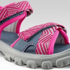 Quechua Wandelsandalen Voor Kinderen MH100 Maat 24 Tot 31 Blauw/roze -Mode Geest Verkoop wandelsandalen voor kinderen mh100 maat 24 tot 31 blauwroze 6