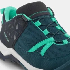 Quechua Wandelschoenen Voor Kinderen Met Snelle Vetersluiting Crossrock Turkoois 35-38 -Mode Geest Verkoop wandelschoenen voor kinderen met snelle vetersluiting crossrock turkoois 35 38 4