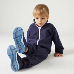 Warm Basic Trainingspak Voor Kinderen Regular -Mode Geest Verkoop warm basic trainingspak voor kinderen regular fit marineblauw 5