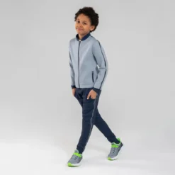 Decathlon Warm En Ademend Vest Met Rits Voor Kinderen S500 -Mode Geest Verkoop warm en ademend vest met rits voor kinderen s500 jeansblauw en blauw 6