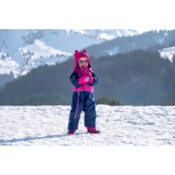 WEDZE Warm En Waterdicht Skipak Voor Peuters XWARM PULL'N FIT -Mode Geest Verkoop warm en waterdicht skipak voor peuters xwarm pulln fit roze en blauw 12