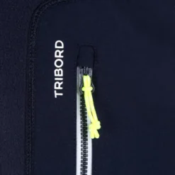 Tribord Warme Fleece Voor Zeilen Kinderen Sailing 500 Omkeerbaar -Mode Geest Verkoop warm fleece vest voor zeilen kinderen sailing 500 omkeerbaar marineblauw fluogeel 12