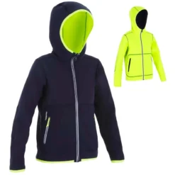 Tribord Warme Fleece Voor Zeilen Kinderen Sailing 500 Omkeerbaar -Mode Geest Verkoop warm fleece vest voor zeilen kinderen sailing 500 omkeerbaar marineblauw fluogeel 7