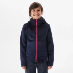 Quechua Warm Fleece Vest Voor Wandelen Kinderen SH100 7-15 Jaar -Mode Geest Verkoop warm fleecevest voor wandelen voor kinderen mh500 blauw 7 15 jaar 2