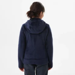 Quechua Warm Fleece Vest Voor Wandelen Kinderen SH100 7-15 Jaar -Mode Geest Verkoop warm fleecevest voor wandelen voor kinderen mh500 blauw 7 15 jaar 3
