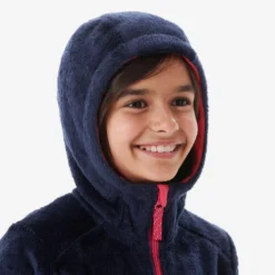 Quechua Warm Fleece Vest Voor Wandelen Kinderen SH100 7-15 Jaar -Mode Geest Verkoop warm fleecevest voor wandelen voor kinderen mh500 blauw 7 15 jaar 6