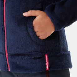 Quechua Warm Fleece Vest Voor Wandelen Kinderen SH100 7-15 Jaar -Mode Geest Verkoop warm fleecevest voor wandelen voor kinderen mh500 blauw 7 15 jaar 9
