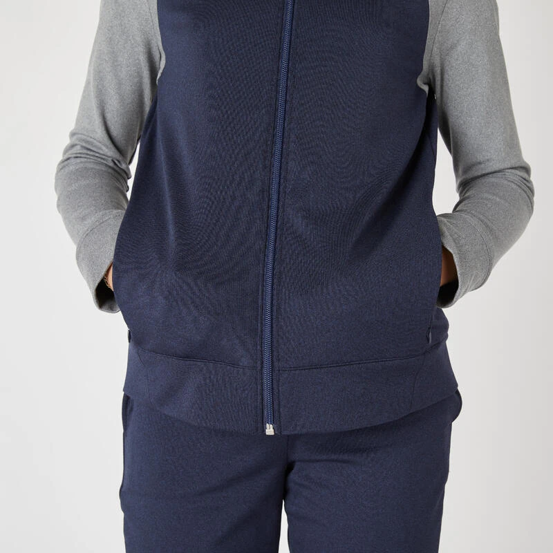 Warme Ademende Hoodie Met Rits Voor Meisjes S500 5 Warme Ademende Hoodie Met Rits Voor Meisjes S500 - Afbeelding 5