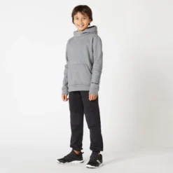 Warme En Stevige Joggingbroek Voor Kinderen 900 Uniseks Recht Model -Mode Geest Verkoop warme en stevige joggingbroek voor kinderen 900 uniseks recht model zwart 6