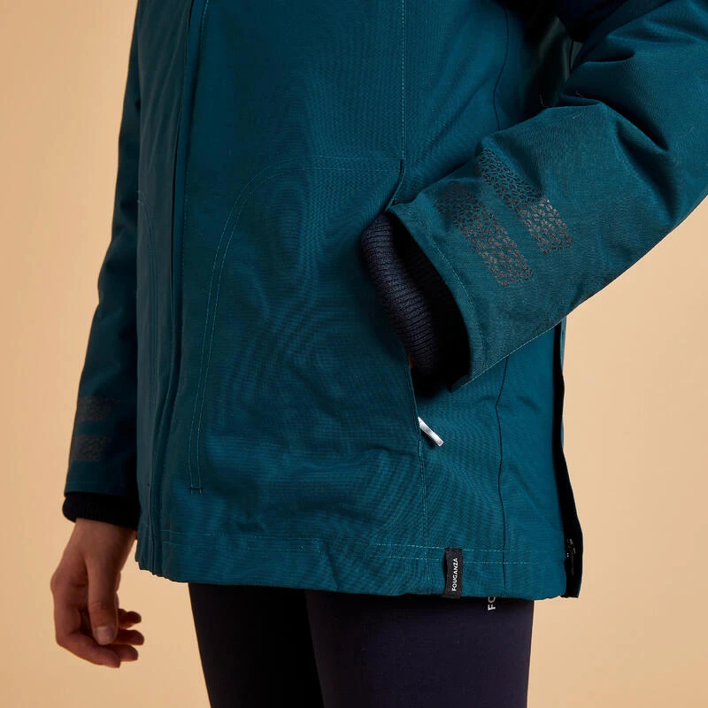 Warme En Waterdichte Kinderparka Voor Paardrijden 500 Warm 6 Warme En Waterdichte Kinderparka Voor Paardrijden 500 Warm - Afbeelding 6