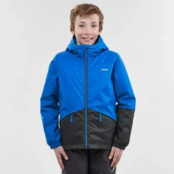 WEDZE Warme En Waterdichte Ski-jas Voor Kinderen 100 Blauw 18 WEDZE Warme En Waterdichte Ski-jas Voor Kinderen 100 Blauw -Mode Geest Verkoop warme en waterdichte ski jas voor kinderen 100 blauw 2
