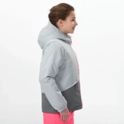 WEDZE Warme En Waterdichte Ski-jas Voor Kinderen 100 -Mode Geest Verkoop warme en waterdichte ski jas voor kinderen 100 grijs 1
