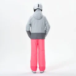 WEDZE Warme En Waterdichte Ski-jas Voor Kinderen 100 -Mode Geest Verkoop warme en waterdichte ski jas voor kinderen 100 grijs 8