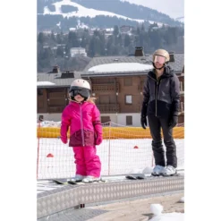 WEDZE Warme En Waterdichte Ski-jas Voor Kinderen 100 -Mode Geest Verkoop warme en waterdichte ski jas voor kinderen 100 roze 12