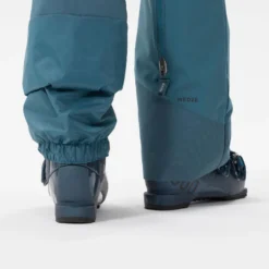 WEDZE WARME EN WATERDICHTE SKIBROEK VOOR KINDEREN 500 PNF JEANSBLAUW -Mode Geest Verkoop warme en waterdichte skibroek voor kinderen 500 pnf jeansblauw 5