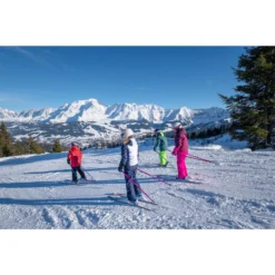 WEDZE Skibroek Voor Kinderen PNF 500 -Mode Geest Verkoop warme en waterdichte skibroek voor kinderen pnf 500 zwart 11