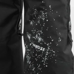 WEDZE Skibroek Voor Kinderen PNF 500 -Mode Geest Verkoop warme en waterdichte skibroek voor kinderen pnf 500 zwart 8