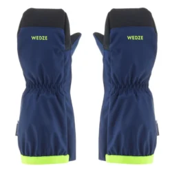 WEDZE Warme En Waterdichte Skiwanten Voor Kinderen -Mode Geest Verkoop warme en waterdichte skiwanten voor kinderen blauw 2