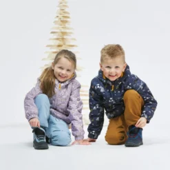 Quechua WARME EN WATERDICHTE WANDELSCHOENEN KINDEREN SH100 KLITTENBAND MAAT 24-34 -Mode Geest Verkoop warme en waterdichte wandelschoenen kinderen sh100 klittenband maat 24 34 7