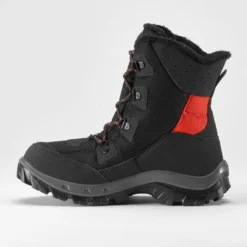 Quechua Warme En Waterdichte Wandelschoenen Kinderen SH500 Hoog Veters Maat 30-38 -Mode Geest Verkoop warme en waterdichte wandelschoenen kinderen sh500 hoog veters zwart maat 30 38 2