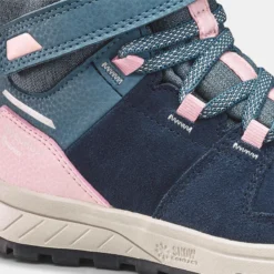 Quechua Warme En Waterdichte Wandelschoenen SH500 Leer Klittenband Kinderen Maat 24-34 -Mode Geest Verkoop warme en waterdichte wandelschoenen sh500 leer klittenband kinderen maat 24 34 5